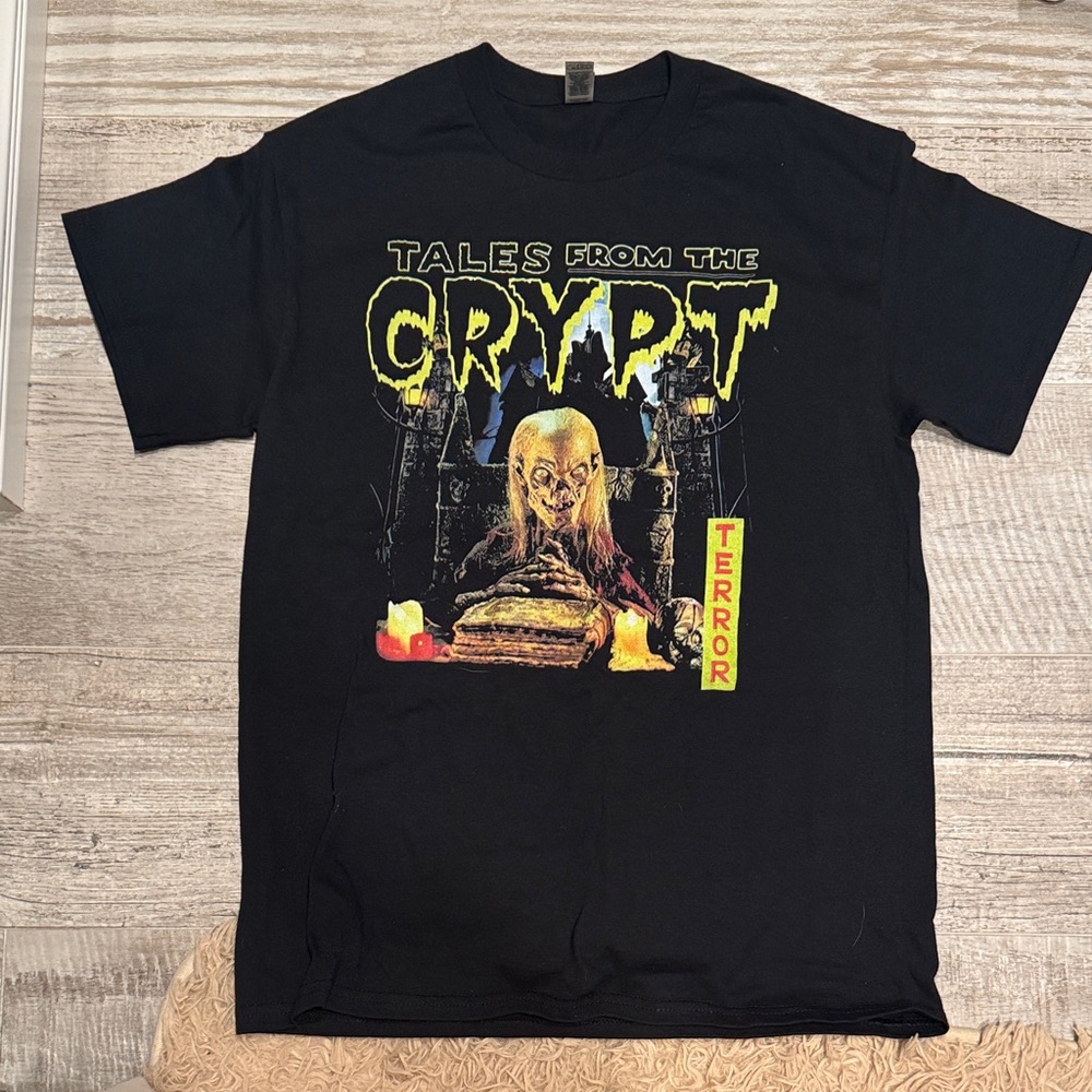 Tales from the Crypt Black Graphic T-Shirt